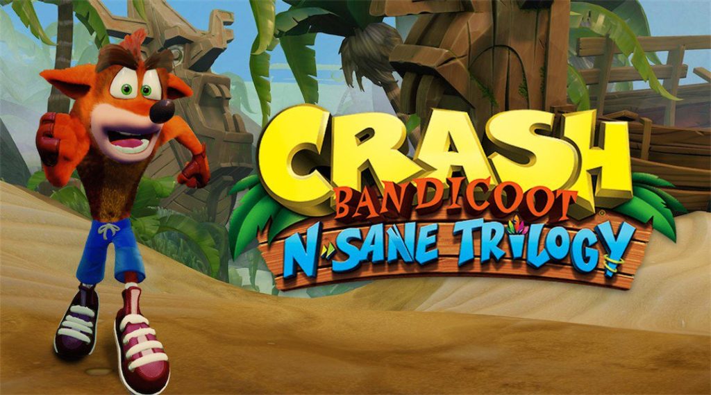 video game crash bandicoot n sane trilogy