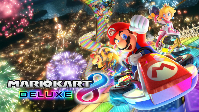 video game mario kart 8 deluxe