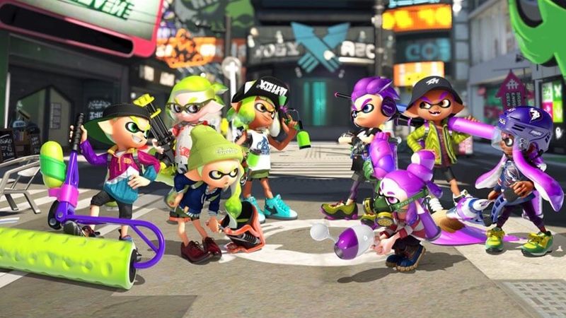 video game splatoon 2