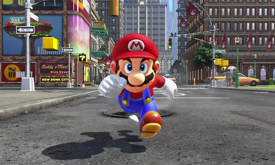 video game super mario odyssey