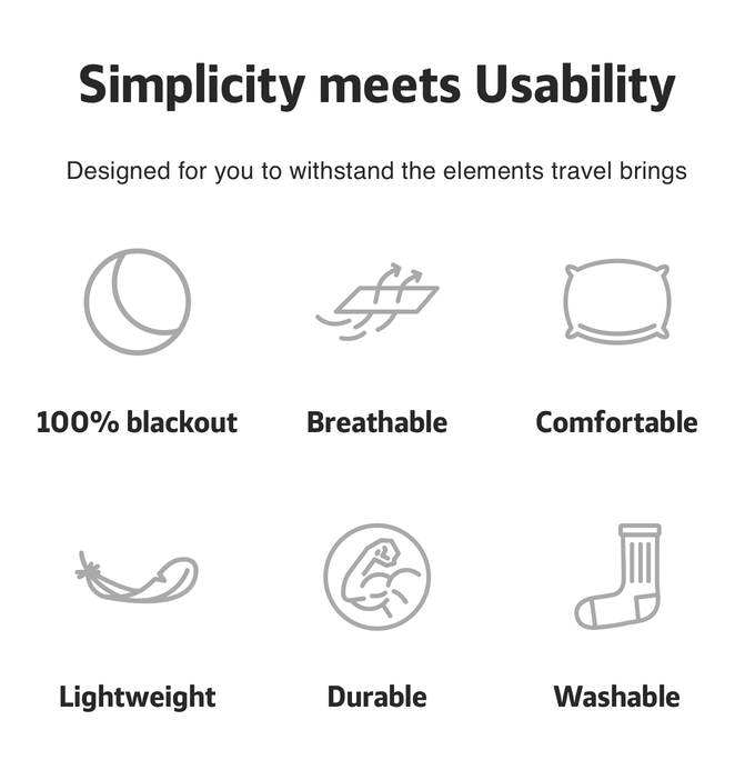 sleep mask meets usability